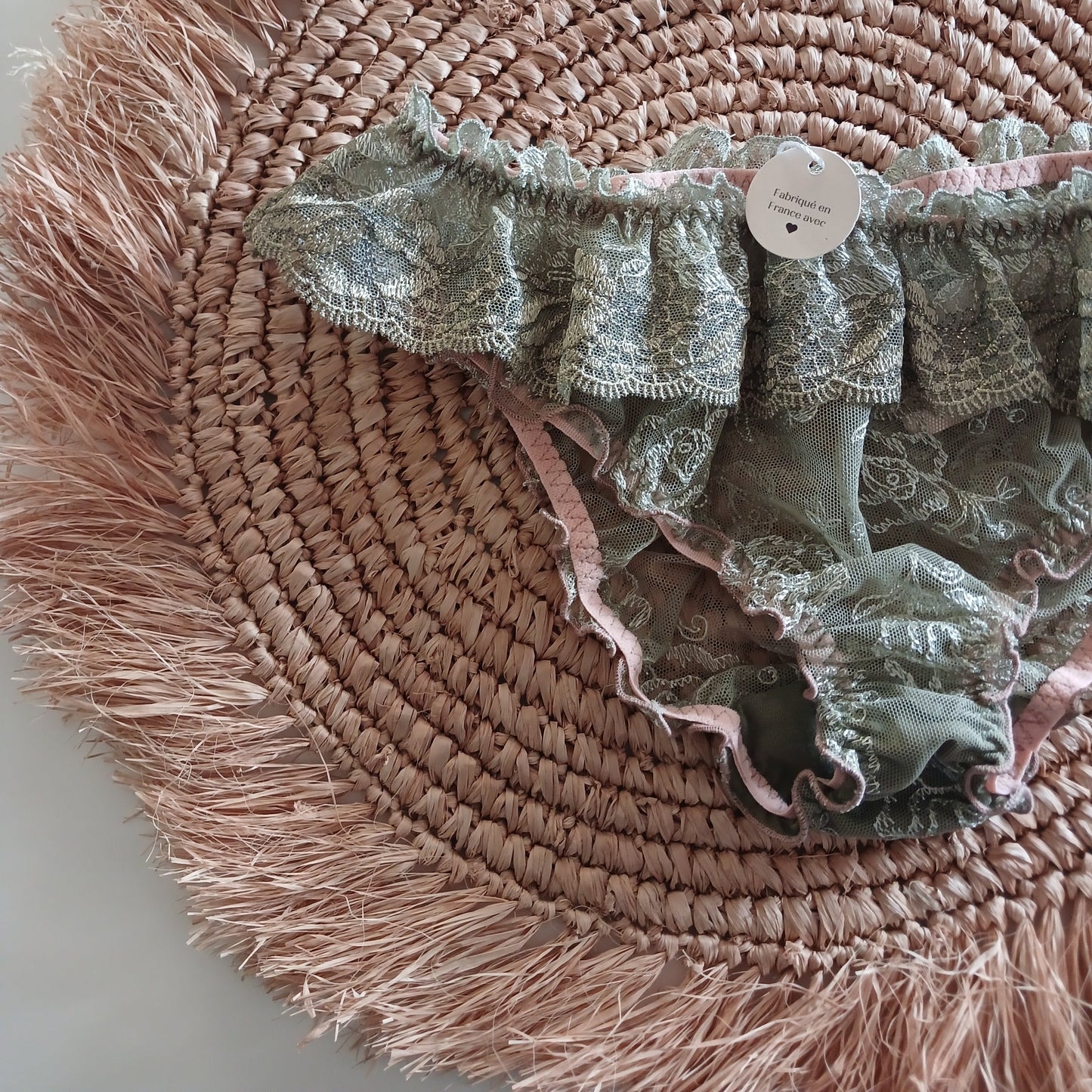 CULOTTE JADE A VOLANTS (⁓49€)